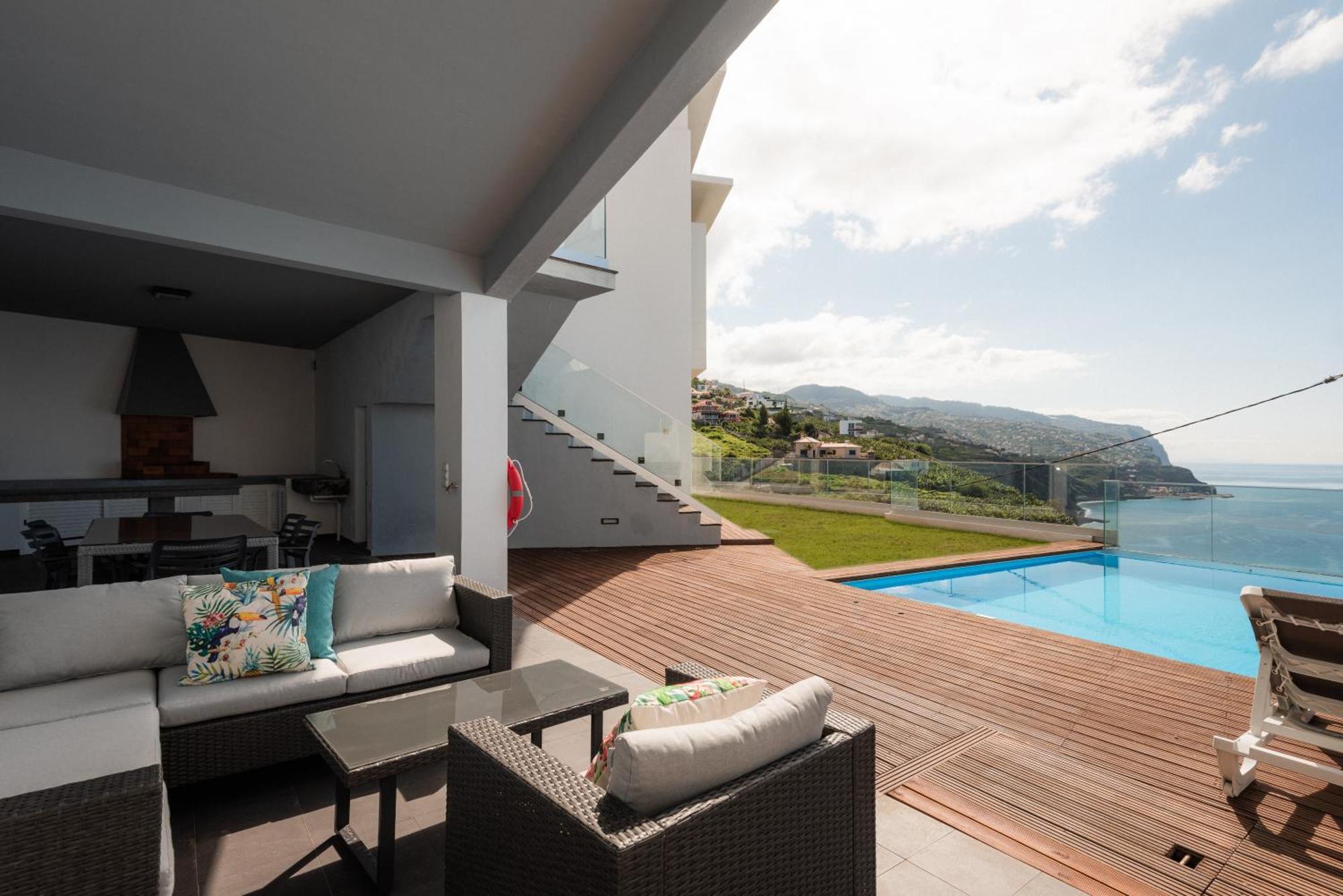 Sea View Villa Mar Lindo Nr Ponta Do Sol بونتا دو سول المظهر الخارجي الصورة